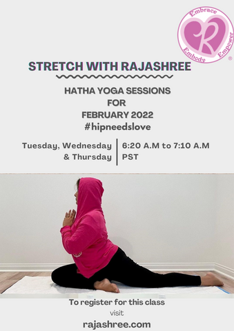 Stretch with Rajashree