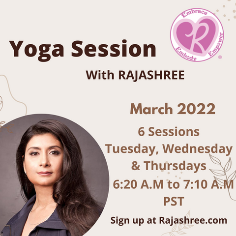 Yoga Session for March (Single Session)